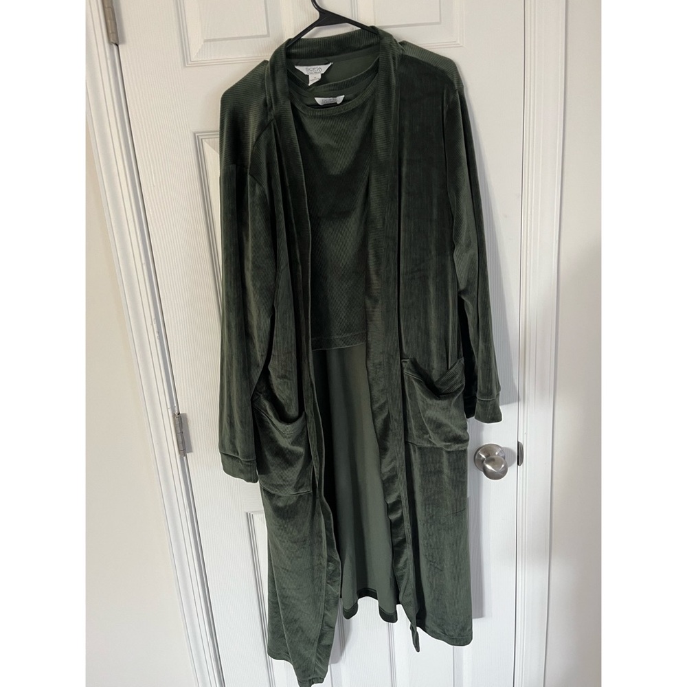 Robe and Crop Top PJ Set
